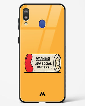 Low Social Battery Glass Case Phone Cover (Samsung)