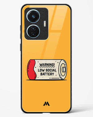 Low Social Battery Glass Case Phone Cover (Vivo)