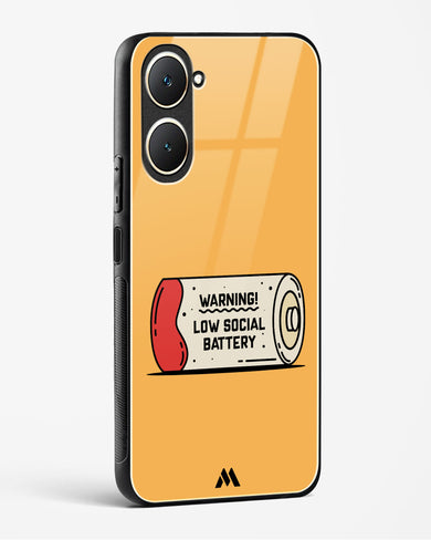 Low Social Battery Glass Case Phone Cover (Vivo)