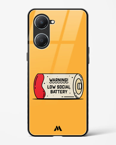 Low Social Battery Glass Case Phone Cover (Vivo)