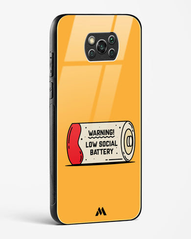 Low Social Battery Glass Case Phone Cover (Xiaomi)