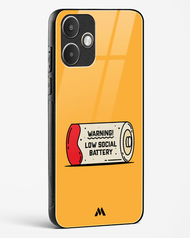 Low Social Battery Glass Case Phone Cover (Xiaomi)