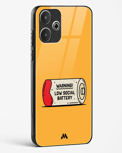 Low Social Battery Glass Case Phone Cover (Xiaomi)