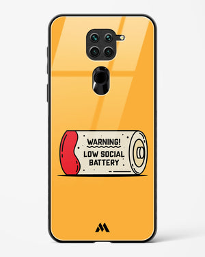 Low Social Battery Glass Case Phone Cover (Xiaomi)