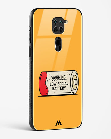 Low Social Battery Glass Case Phone Cover (Xiaomi)