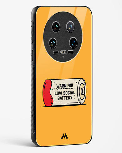 Low Social Battery Glass Case Phone Cover (Xiaomi)