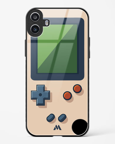 Vintage Gameboy Glass Case Phone Cover (Nothing)