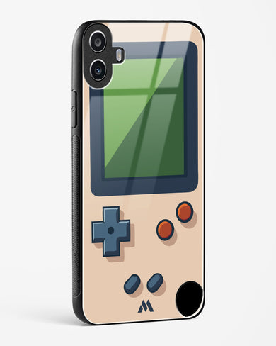 Vintage Gameboy Glass Case Phone Cover (Nothing)