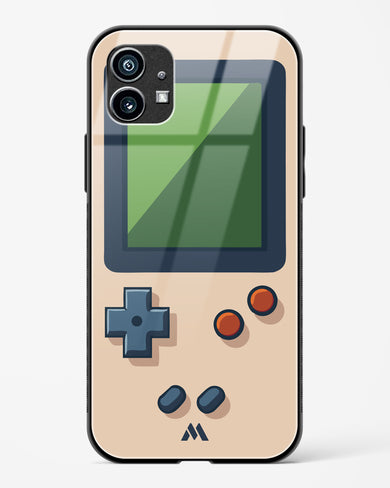Vintage Gameboy Glass Case Phone Cover (Nothing)