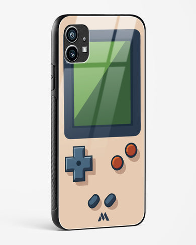 Vintage Gameboy Glass Case Phone Cover (Nothing)