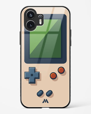 Vintage Gameboy Glass Case Phone Cover (Nothing)