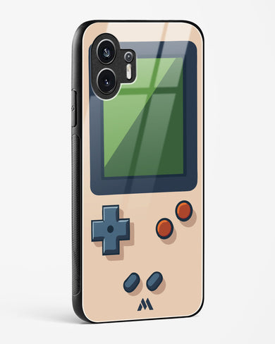 Vintage Gameboy Glass Case Phone Cover (Nothing)