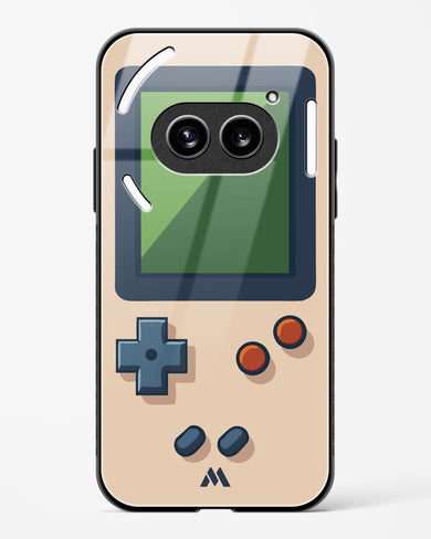 Vintage Gameboy Glass Case Phone Cover (Nothing)
