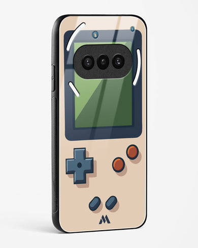 Vintage Gameboy Glass Case Phone Cover (Nothing)