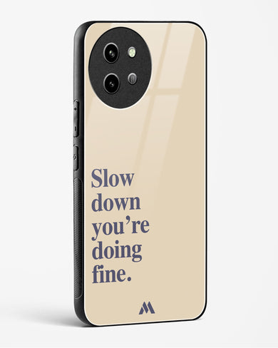 Slow Down Glass Case Phone Cover (Vivo)