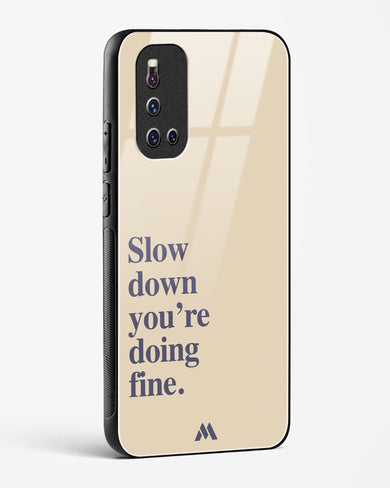 Slow Down Glass Case Phone Cover (Vivo)