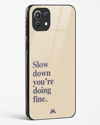 Slow Down Glass Case Phone Cover (Xiaomi)