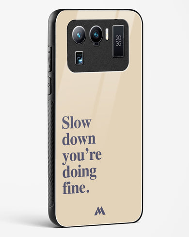 Slow Down Glass Case Phone Cover (Xiaomi)