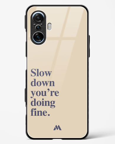 Slow Down Glass Case Phone Cover (Xiaomi)