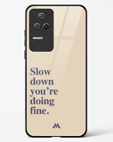 Slow Down Glass Case Phone Cover (Xiaomi)