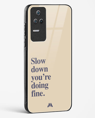 Slow Down Glass Case Phone Cover (Xiaomi)