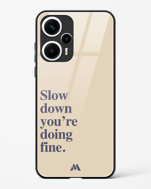 Slow Down Glass Case Phone Cover (Xiaomi)