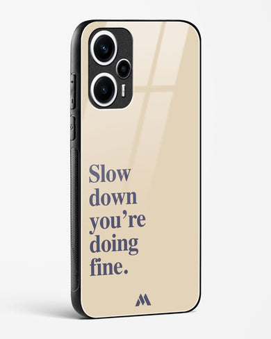 Slow Down Glass Case Phone Cover (Xiaomi)