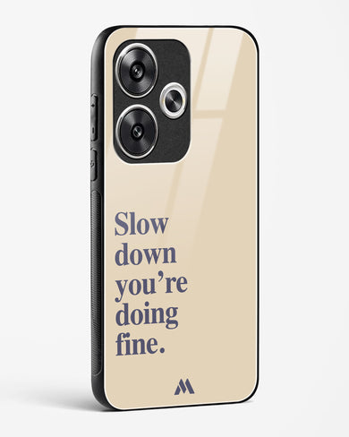 Slow Down Glass Case Phone Cover (Xiaomi)
