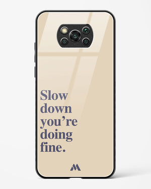 Slow Down Glass Case Phone Cover (Xiaomi)