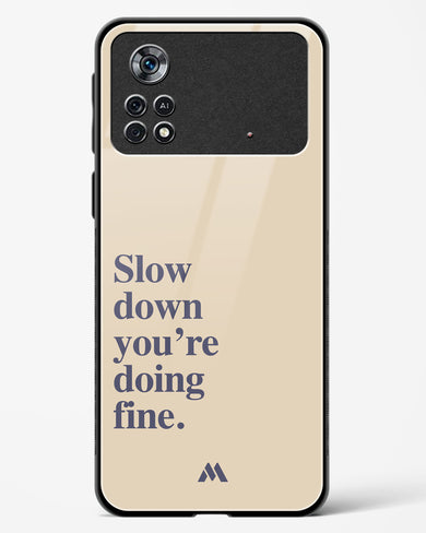 Slow Down Glass Case Phone Cover (Xiaomi)