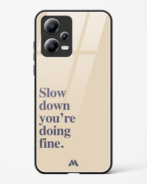 Slow Down Glass Case Phone Cover (Xiaomi)