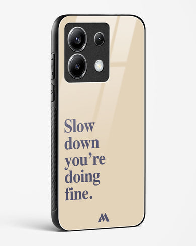 Slow Down Glass Case Phone Cover (Xiaomi)