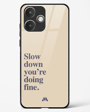 Slow Down Glass Case Phone Cover (Xiaomi)