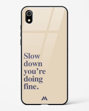 Slow Down Glass Case Phone Cover (Xiaomi)