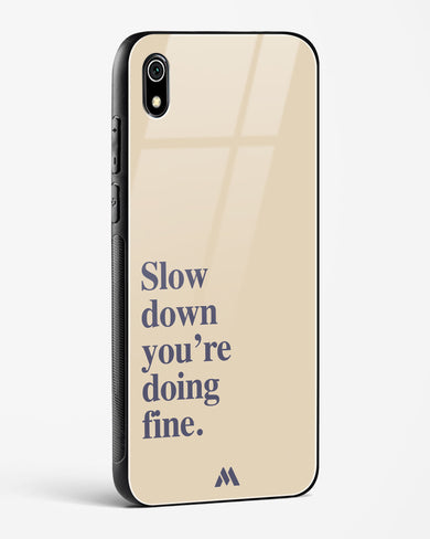 Slow Down Glass Case Phone Cover (Xiaomi)