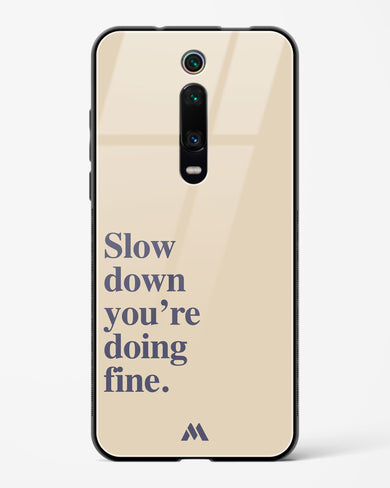 Slow Down Glass Case Phone Cover (Xiaomi)