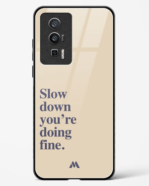 Slow Down Glass Case Phone Cover (Xiaomi)