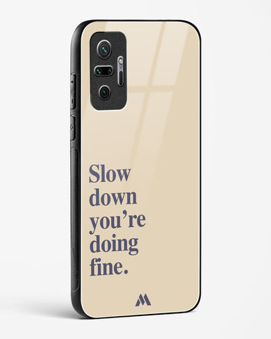 Slow Down Glass Case Phone Cover (Xiaomi)
