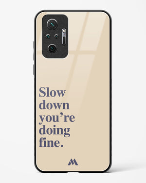 Slow Down Glass Case Phone Cover (Xiaomi)