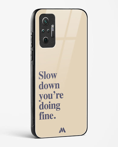 Slow Down Glass Case Phone Cover (Xiaomi)