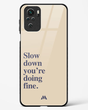 Slow Down Glass Case Phone Cover (Xiaomi)