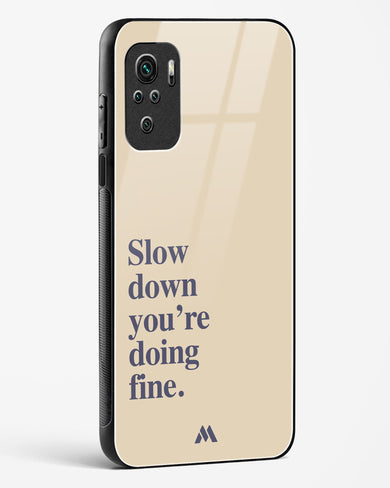 Slow Down Glass Case Phone Cover (Xiaomi)