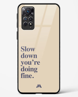 Slow Down Glass Case Phone Cover (Xiaomi)