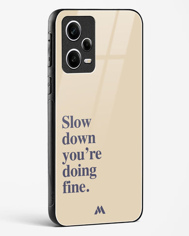 Slow Down Glass Case Phone Cover (Xiaomi)