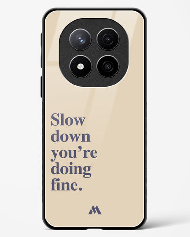 Slow Down Glass Case Phone Cover (Xiaomi)