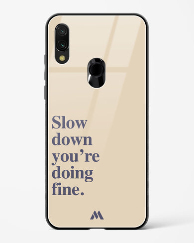 Slow Down Glass Case Phone Cover (Xiaomi)