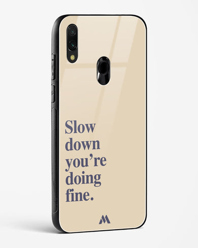 Slow Down Glass Case Phone Cover (Xiaomi)