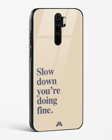Slow Down Glass Case Phone Cover (Xiaomi)