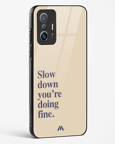 Slow Down Glass Case Phone Cover (Xiaomi)