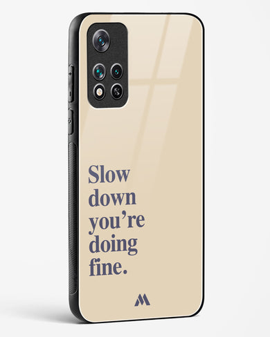 Slow Down Glass Case Phone Cover (Xiaomi)